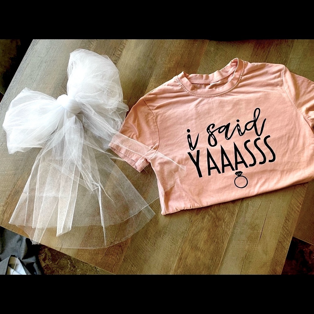 Booty Veil for bachelorette party